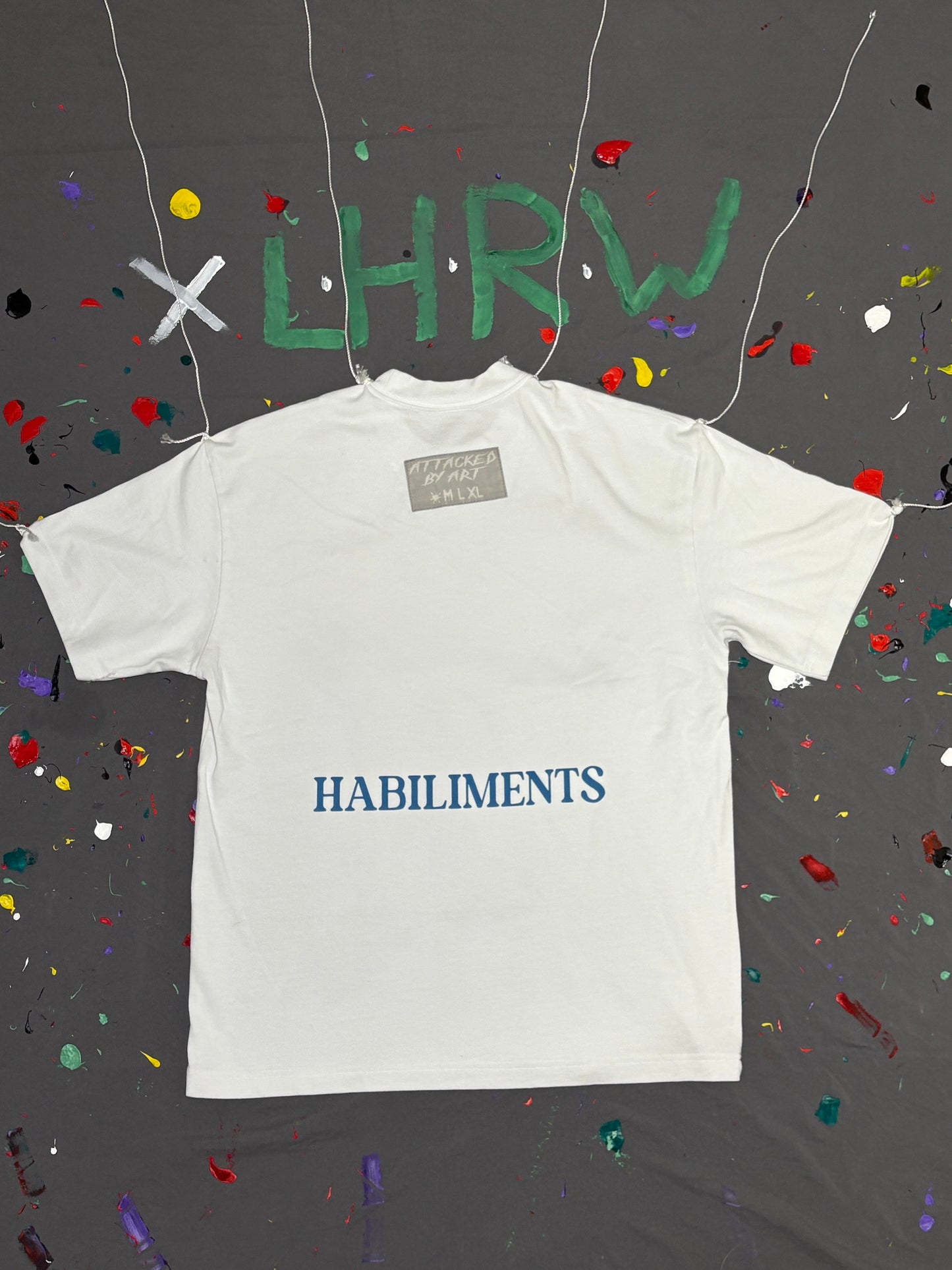 UnKnown-White Art Tee