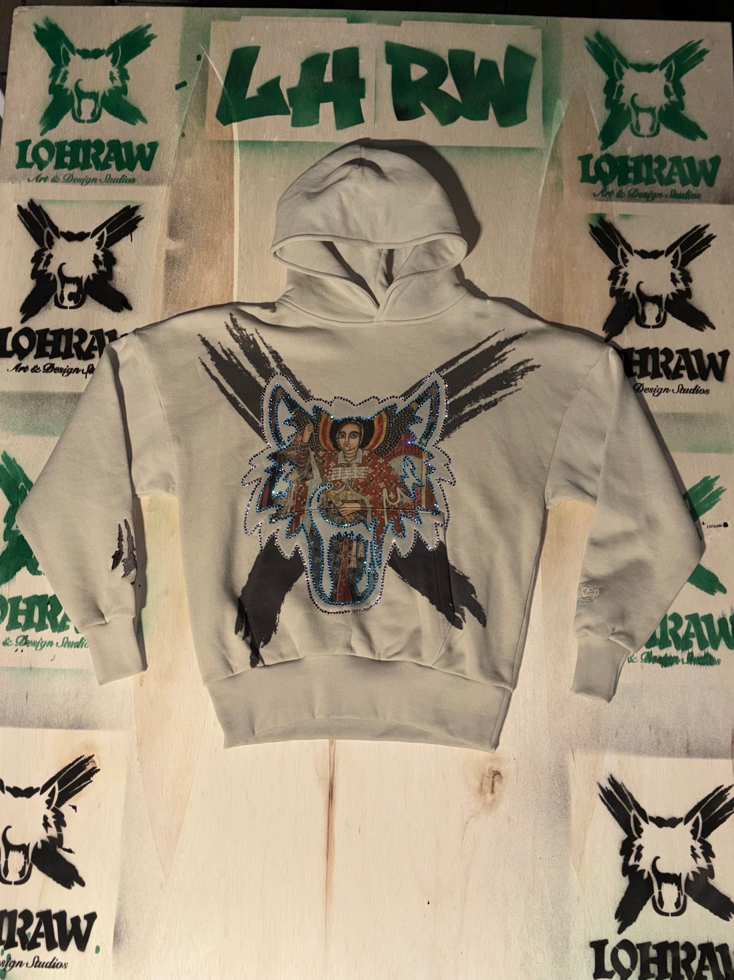 Warrior Angel- Hoodie (Stones)